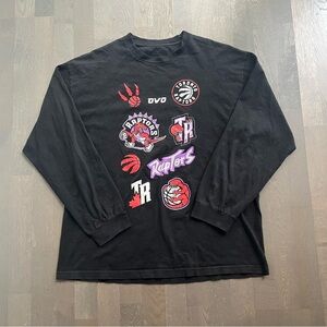 Ovo x raptors game day longsleeve tee shirt 2018